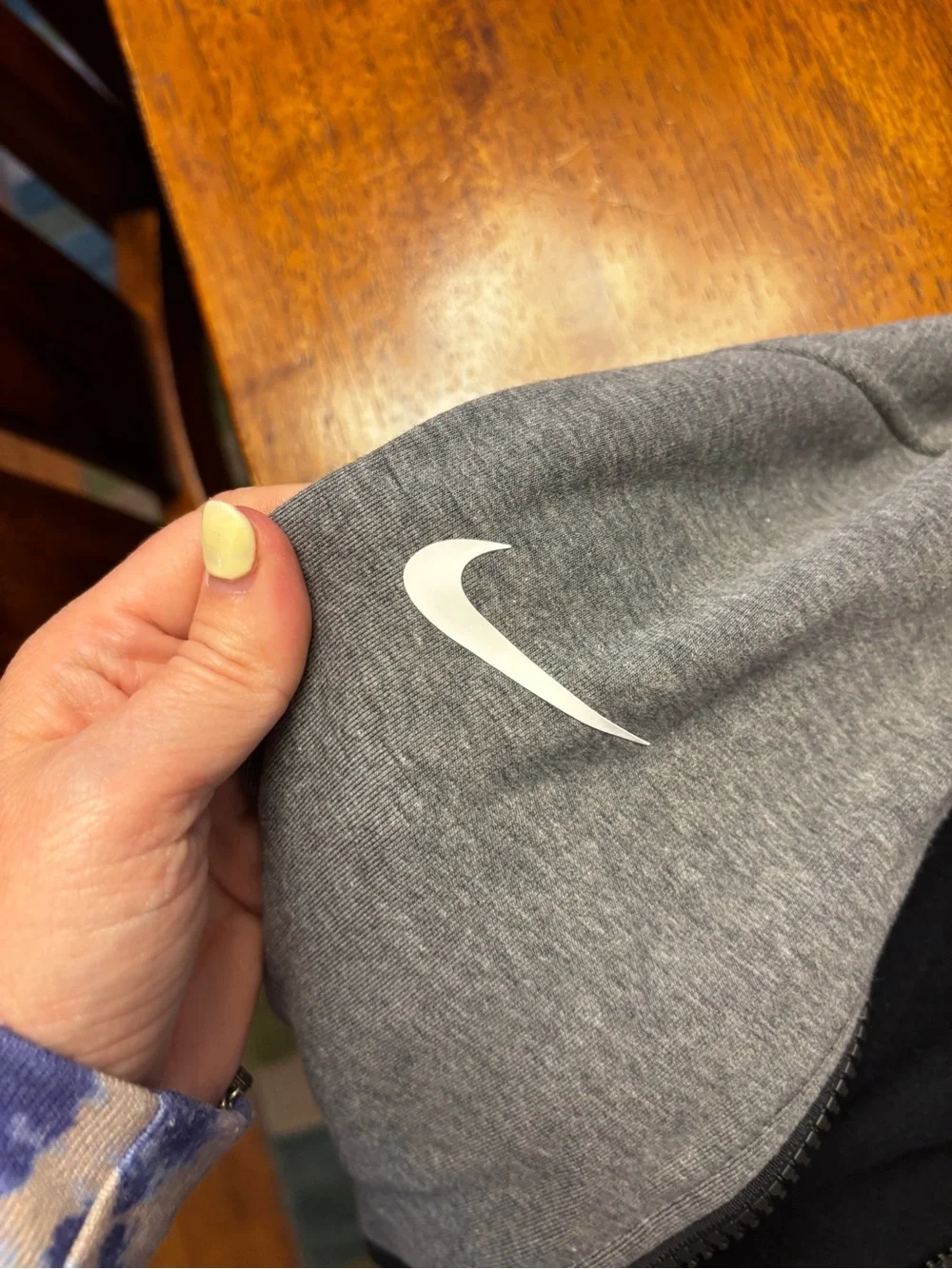 Nike UT Austin Men’s Gray and Black Full-Zip Hooded Performance Jacket medium